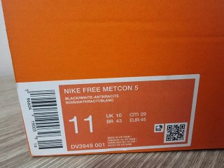 T45 Nike Free Metcon 5 Negras