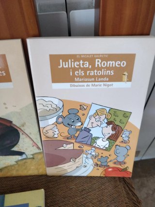 4 libros de lectura en valenciano.