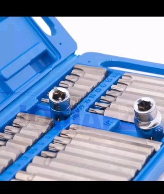 Juego de llaves Torx y Allen