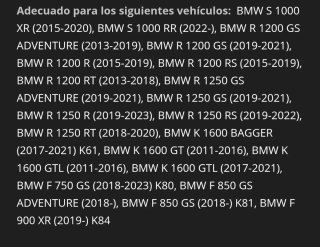 Mando Luces Auxiliares BMW