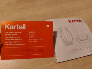 Vaso Kartell I Shine trasparente