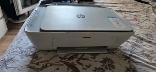 Impresora HP Blanca y Gris