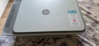 Impresora HP Blanca y Gris