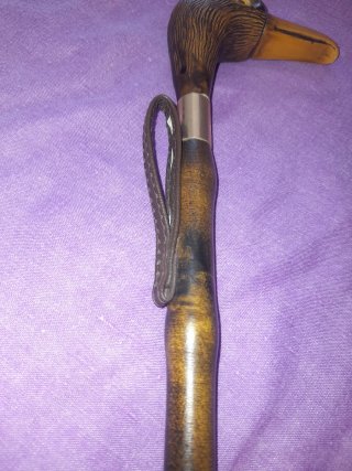 Calzador vintage con mango de bambú