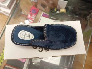 Zapatillas de estar por casa azules talla 36