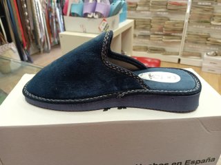 Zapatillas de estar por casa azules talla 36