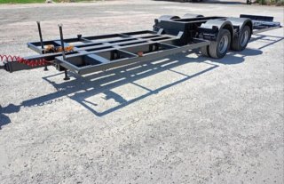 Remolque especial chasis de lanza extensible
