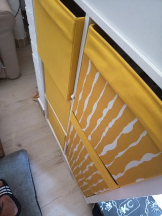 Cajoneras Ikea Tela Amarillas
