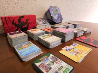 Lote Cartas Pokémon + One Piece + Lugia Oversize
