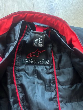 Chaqueta Moto Alpinestars Negra Niña