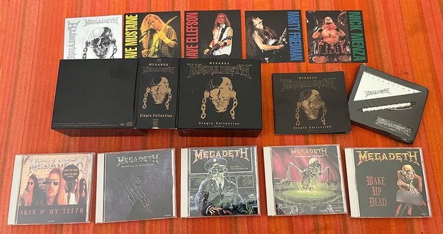 Megadeth · CD Caja Megabox Single Collection