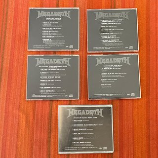 Megadeth · CD Caja Megabox Single Collection