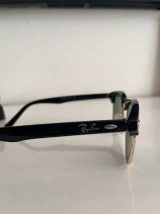Gafas Ray-Ban Clubmaster Negro y Dorado