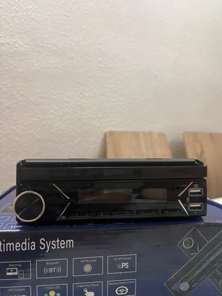 Reproductor Multimedia Coche Retráctil