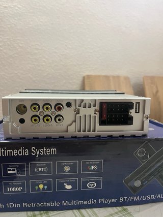 Reproductor Multimedia Coche Retráctil