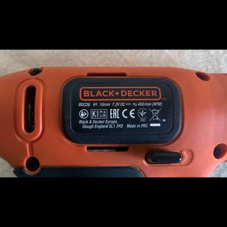Berbequim Black Decker 7.2V sem Fios