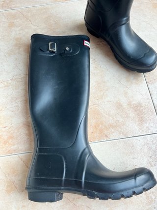 Botas de agua Hunter negras