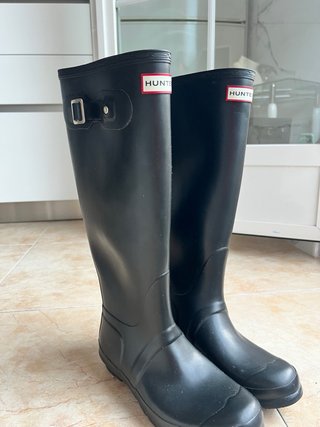 Botas de agua Hunter negras