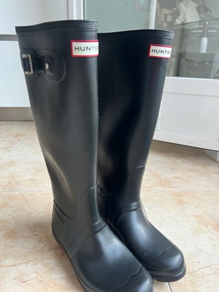 Botas de agua Hunter negras