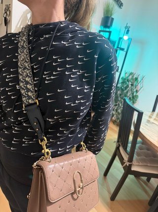 Bolso Liu Jo Marrón con Detalles Dorados