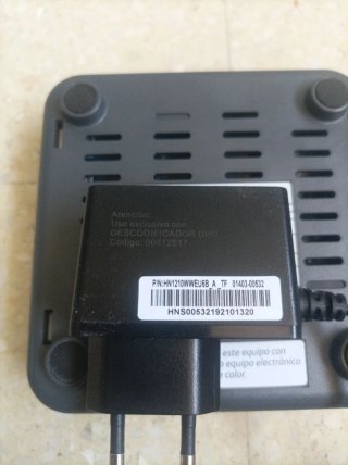 Receptor desco Movistar UHD TV Humax