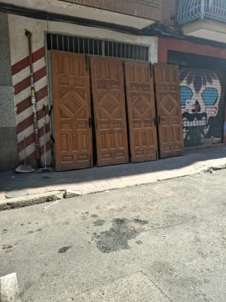 Puertas de madera antiguas (4 unidades)