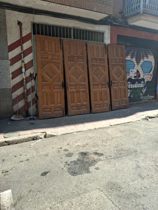 Puertas de madera antiguas (4 unidades)