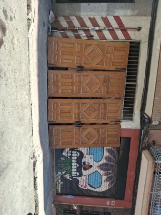 Puertas de madera antiguas (4 unidades)