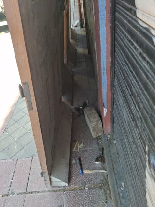 Puertas de madera antiguas (4 unidades)