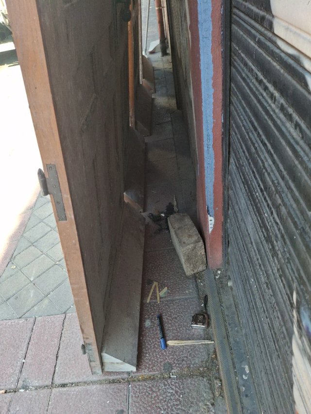 Puertas de madera antiguas (4 unidades)