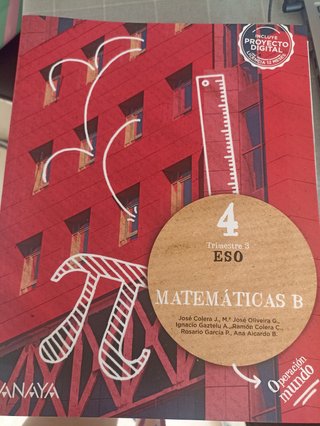 Libros Matemáticas_4ESO