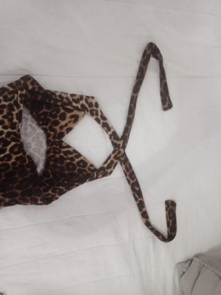 Top Leopardo Mujer