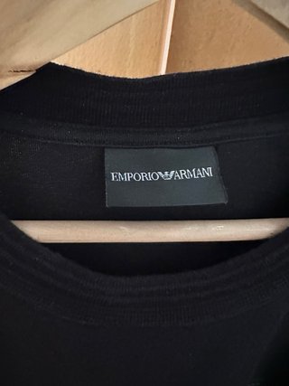 Camiseta Emporio Armani Negra