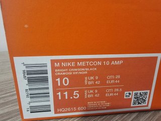 T44 Nike Metcon 10 Rojas