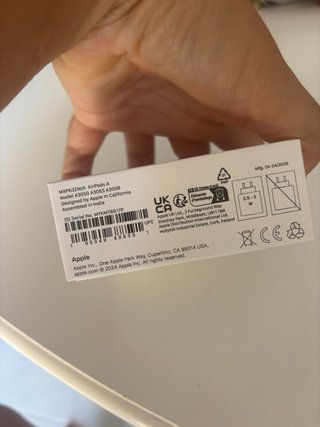 AirPods 4 Apple MXP63ZM/A