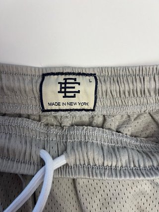 Eric Emanuel EE Shorts Grises Baloncesto