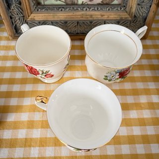 Tazas de porcelana inglesa, varias marcas