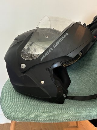 Casco Modular Harley Davidson Negro
