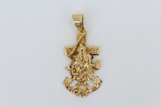 Colgante Cruz Marinera Oro 18K.Ref:043-03-00198