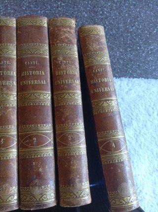 Historia Universal. Cantú. 1866.