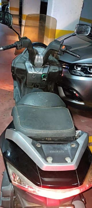 Moto Scooter 125cc Negra