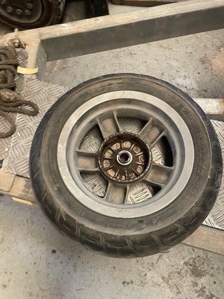 Rueda trasera Piaggio Zip