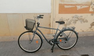 Bicicleta Urbana Clásica 28 6V Azul