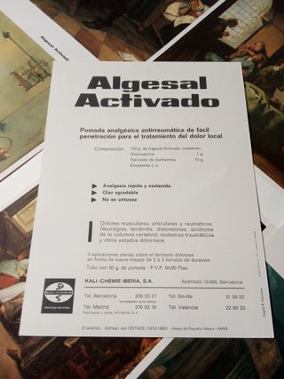 La medicina en el arte: Láminas