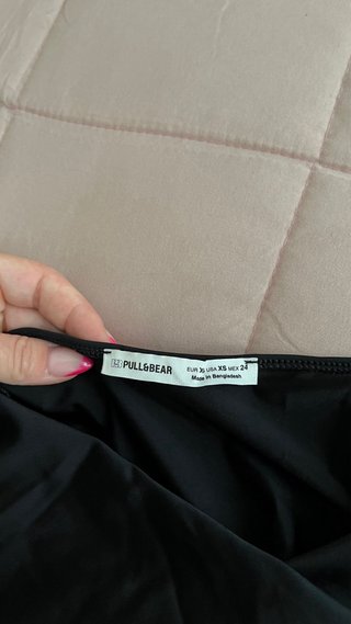 Body tirantes Pull&Bear negro