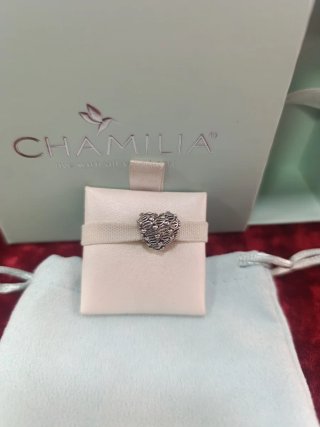 Charm Chamilia Corazón Plata