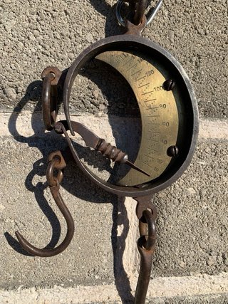 Bilancia antica da collezione rara