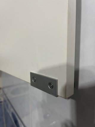 Armario baño IKEA cristal y plástico