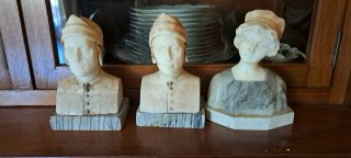 Figuras de mármol (Set de 3)