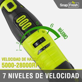 Multiherramienta rotativa inalámbrica 12V +80 pack